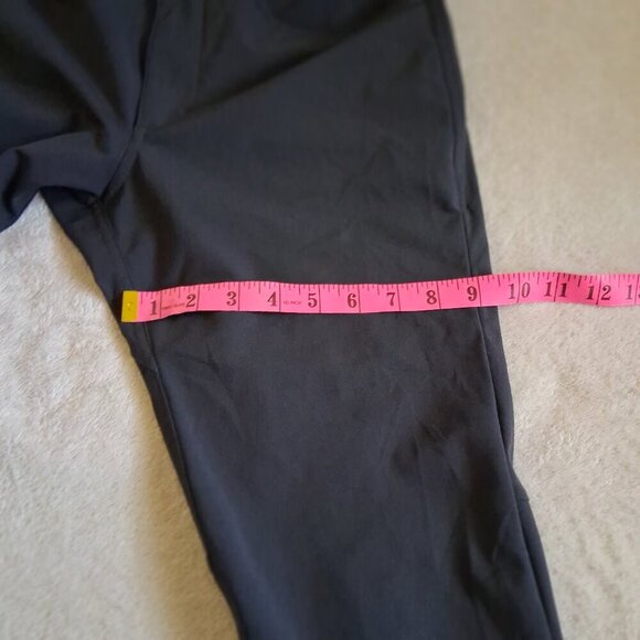 Lululemon Men's Gray Obsidian ABC Slim Warpstreme Pants Size 28 - Picture 13 of 14